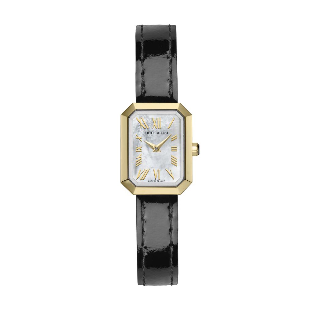 Montre Herbelin Octogone Nacre Blanche - Montres Femme | Histoire d’Or