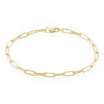 Bracelet Neala Plaqu&eacute; Or Jaune - Bracelets cha&icirc;ne Femme | Histoire d&rsquo;Or