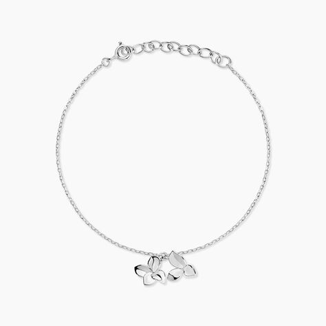 Bracelet Narcisse Dream Argent Blanc - Bracelets Femme | Histoire d&rsquo;Or