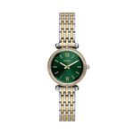 Montre Fossil Carlie Mini Vert - Montres Femme | Histoire d&rsquo;Or