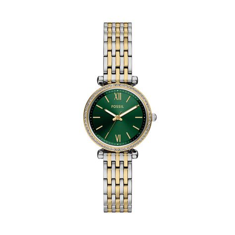 Montre Fossil Carlie Mini Vert - Montres Femme | Histoire d&rsquo;Or