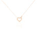 Collier Elanda Argent Rose Oxyde De Zirconium - Colliers Coeur Femme | Histoire d’Or