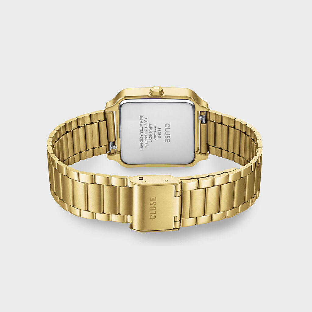 Montre Cluse Gracieuse Multifonction Champagne - F&ecirc;te des m&egrave;res Femme | Histoire d&rsquo;Or