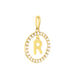 Pendentif Gabe Or Jaune Oxyde De Zirconium - Pendentifs Femme | Histoire d’Or