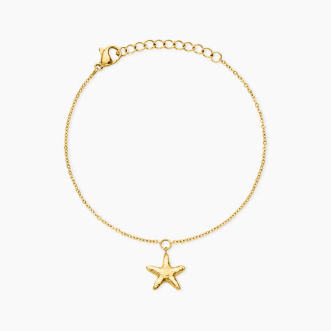 Bracelet Gwenn Acier Jaune - Bijoux sans pierre Femme | Histoire d&rsquo;Or