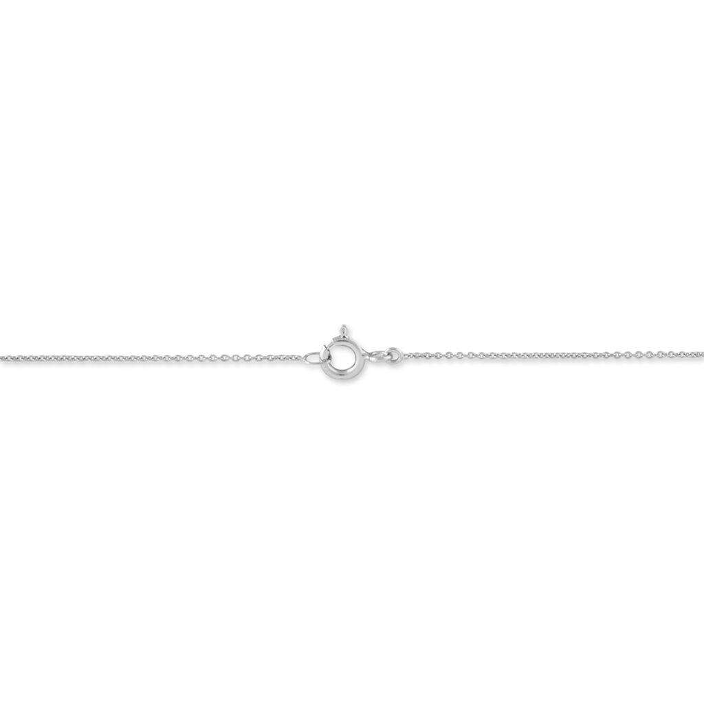 Collier Nid Amour Or Blanc Diamant - Colliers Femme | Histoire d’Or