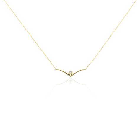Collier Volia Or Jaune Diamant - Colliers Femme | Histoire d’Or