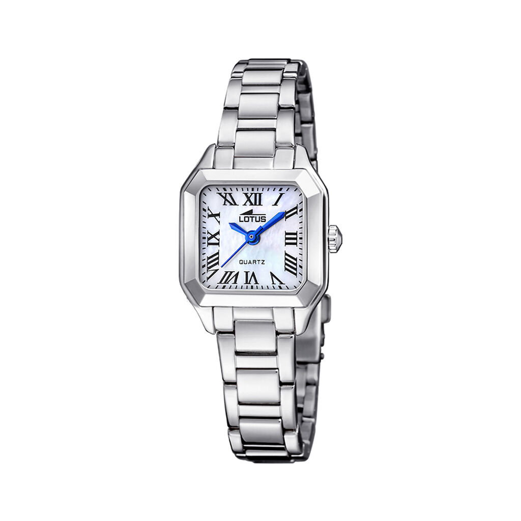 Montre Lotus Old Money Square Nacre - Montres Femme | Histoire d&rsquo;Or