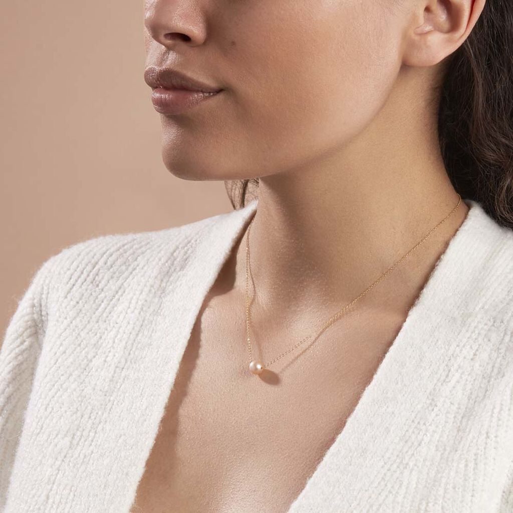 Collier Sissy Or Jaune Perle De Culture - Colliers Femme | Histoire d’Or