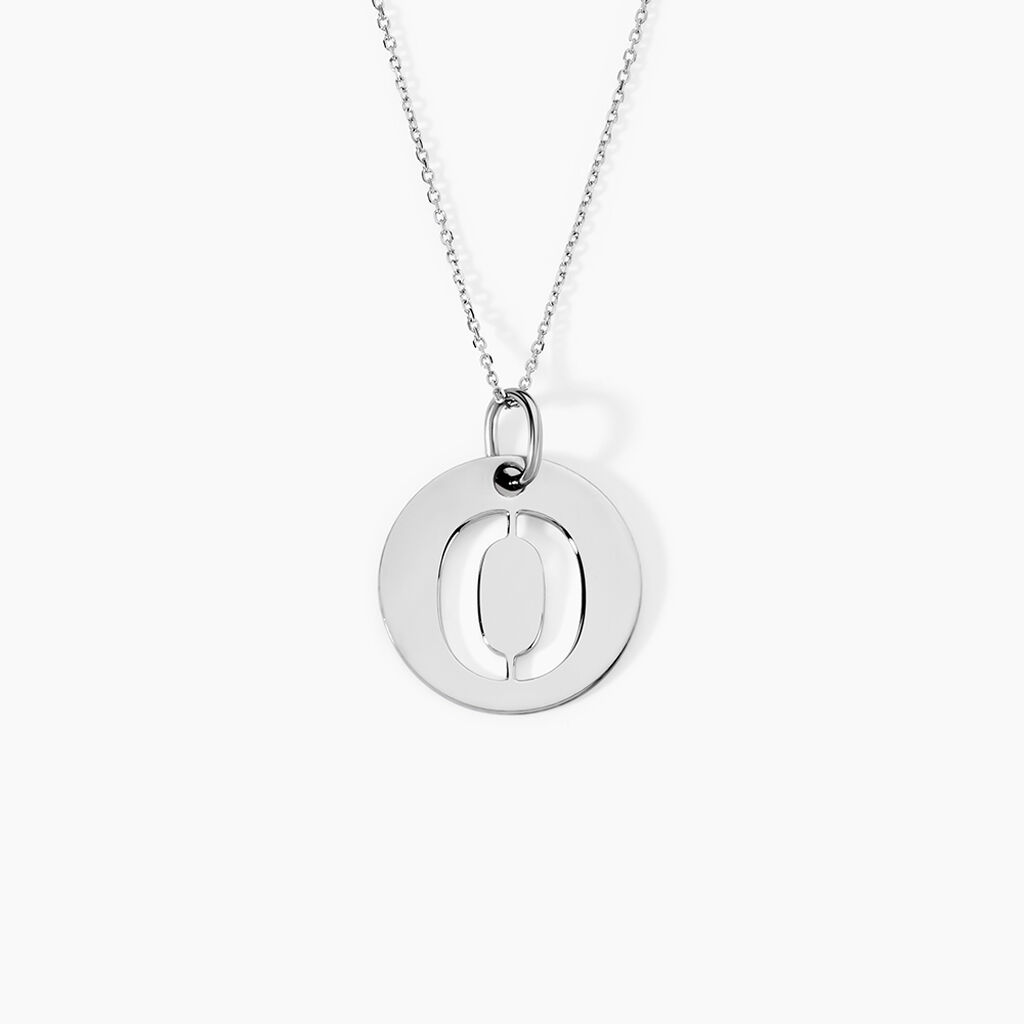 Pendentif Elio O Argent Blanc - Pendentifs Famille | Histoire d&rsquo;Or