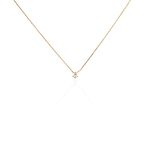 Collier &eacute;clat Perl&eacute; Plaqu&eacute; Or Oxyde De Zirconium - Colliers Femme | Histoire d&rsquo;Or