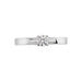Bague Solitaire Or Blanc 9 Carats Taille 54 - Occasion - Julien D'orcel