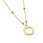 Collier Plaqu&eacute; Or Jaune Lettra - Colliers fantaisie Femme | Histoire d&rsquo;Or