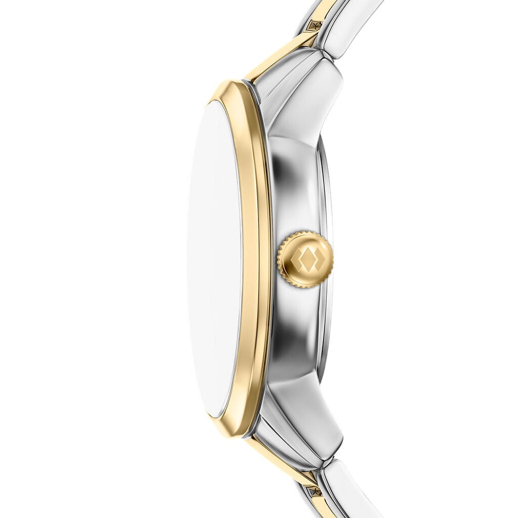 Montre Fossil Bic Tic Tourbillon Argent&eacute; - F&ecirc;te des p&egrave;res Homme | Histoire d&rsquo;Or
