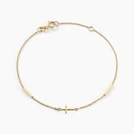 Bracelet Cathal Or Jaune - Bracelets Communion Femme | Histoire d&rsquo;Or