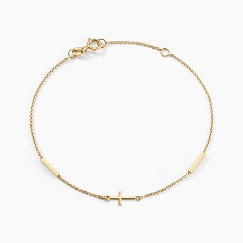 Bracelet Cathal Or Jaune - Bracelets Communion Femme | Histoire d&rsquo;Or
