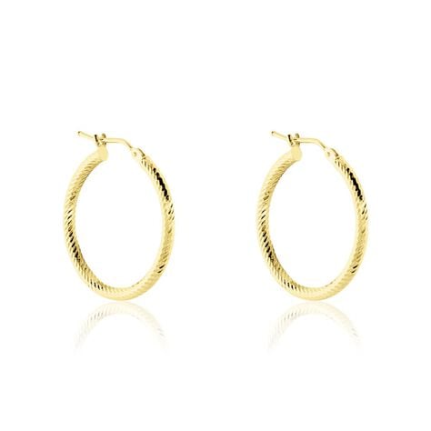 Cr&eacute;oles Merraine Or Jaune - Boucles d'oreilles cr&eacute;oles Femme | Histoire d&rsquo;Or