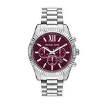 Montre Michael Kors Lexington Bordeaux - Montres Homme | Histoire d&rsquo;Or