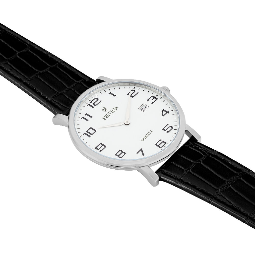 Montre Festina Classics Blanc - Montres Homme | Histoire d&rsquo;Or