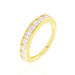 Bague Davila Or Jaune Oxyde De Zirconium - Alliances Femme | Histoire d’Or