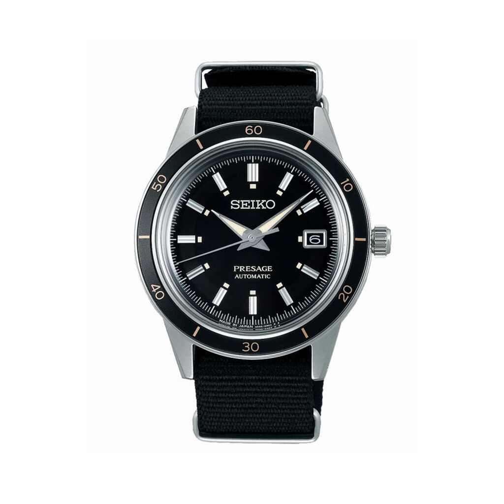 Montre Seiko Presage Noir - Montres Homme | Histoire d’Or