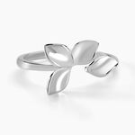 Bague Narcisse Dream Argent Blanc - Bagues fantaisie Femme | Histoire d&rsquo;Or