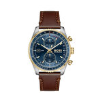 Montre Hugo Boss Skytraveller Pro Bleu - Montres Homme | Histoire d&rsquo;Or