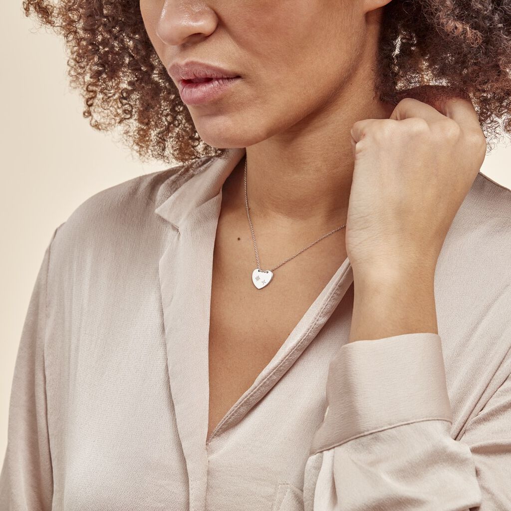 Collier Argent Ieronim Oxydes De Zirconium - Colliers fantaisie Femme | Histoire d’Or