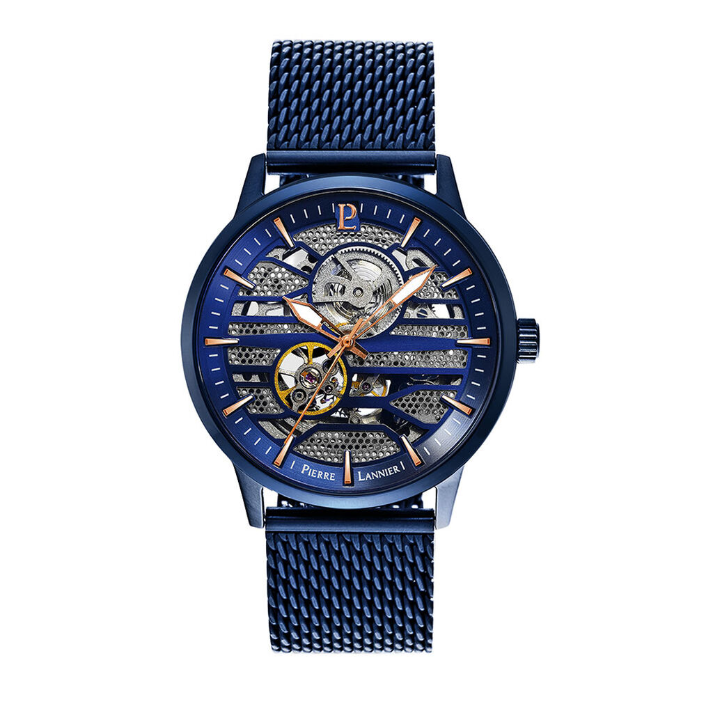 Montre Pierre Lannier Impact Bleu - Montres Homme | Histoire d’Or