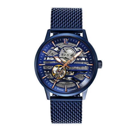 Montre Pierre Lannier Impact Bleu - Montres Homme | Histoire d’Or