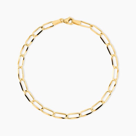 Bracelet Mayson Or Jaune Maille Cheval - Bracelets cha&icirc;ne Femme | Histoire d&rsquo;Or