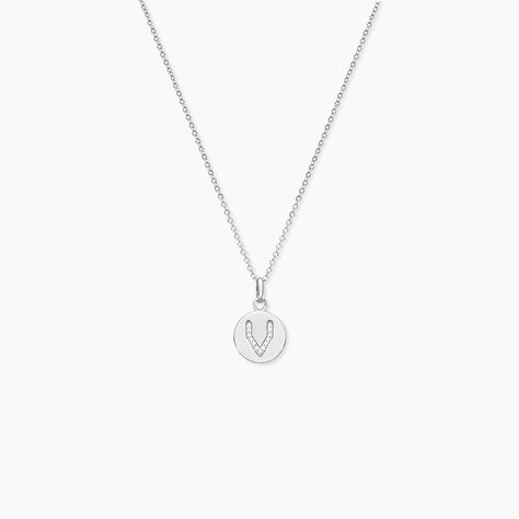 Collier Argent Eugenien Oxydes De Zirconium - Colliers fantaisie Femme | Histoire d&rsquo;Or