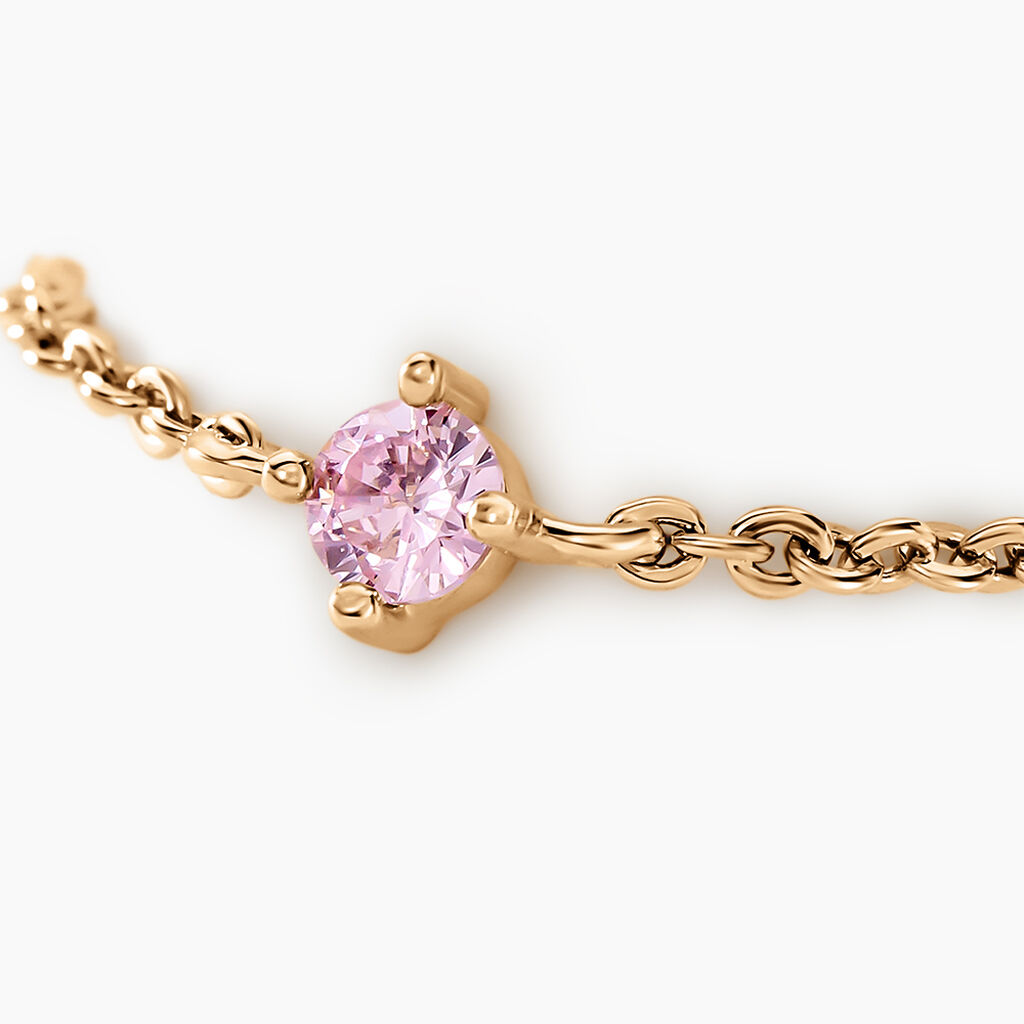 Bague Lilou Plaqu&eacute; Or Dor&eacute; Oxyde De Zirconium - Bagues solitaires Femme | Histoire d&rsquo;Or