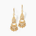 Boucles D'oreilles Pendantes Cherki Or Jaune - Boucles d'oreilles pendantes Femme | Histoire d&rsquo;Or