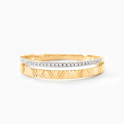 Bague Belinda Or Jaune Diamant - Bagues avec pierre Femme | Histoire d’Or