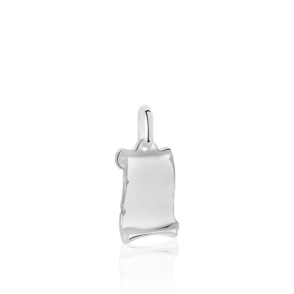 Pendentif Zodiaque Parchemin Argent Blanc - Pendentifs Zodiaque Famille | Histoire d’Or