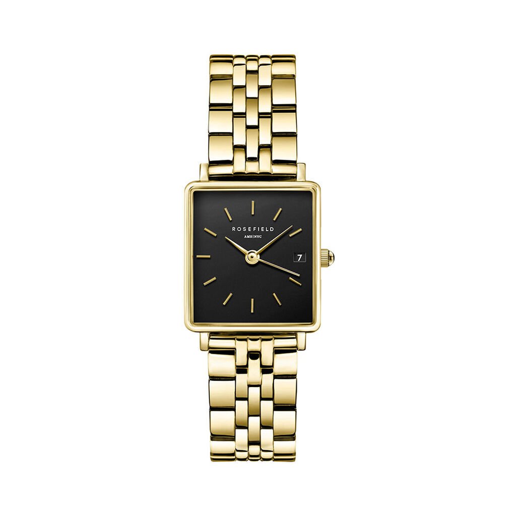 Montre Rosefield Boxy Xs Noir - Montres Femme | Histoire d’Or