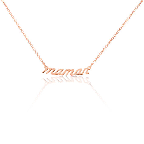 Collier Mendi Argent Rose - Colliers fantaisie Femme | Histoire d’Or