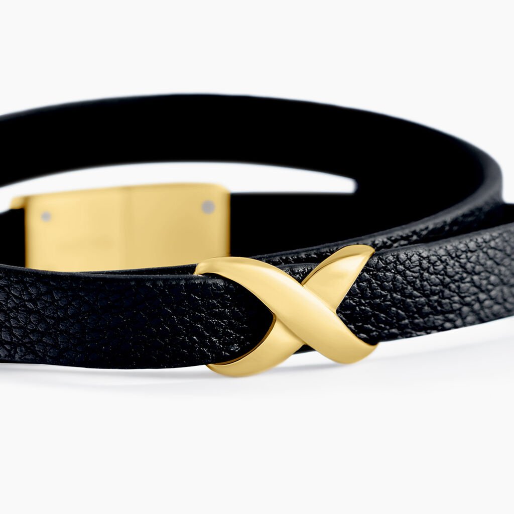 Bracelet Laetus Acier Jaune - Bracelets Femme | Histoire d’Or