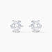 Boucles D'oreilles Puces Kylianna Argent Blanc Oxyde De Zirconium - Boucles d'oreilles fantaisie Femme | Histoire d’Or