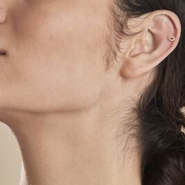 Piercing D'oreille Or Jaune Alchemille Oxydes De Zirconium - Ear cuffs Femme | Histoire d’Or