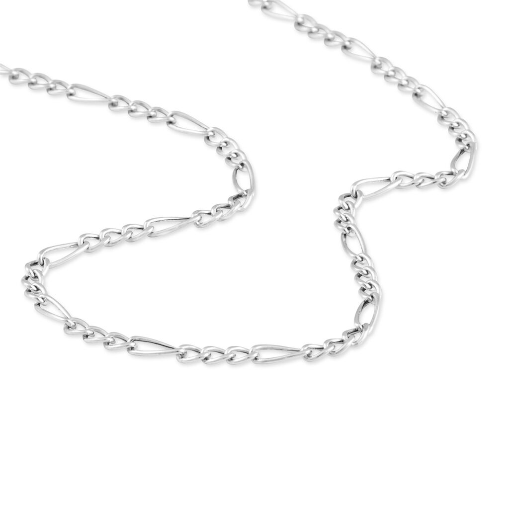 Chaîne Cameo Maille Alternee 1/3 Or Blanc - Chaines Femme | Histoire d’Or