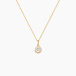 Collier Djamela Or Jaune Oxyde De Zirconium - Colliers Femme | Histoire d&rsquo;Or