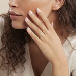 Bague Tamaya Or Jaune Diamant - Bagues avec pierre Femme | Histoire d&rsquo;Or