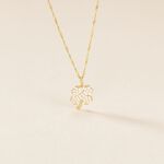 Pendentif Brewal Or Jaune Oxydes De Zirconium - Pendentifs Femme | Histoire d&rsquo;Or