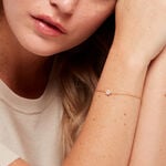 Bracelet Tilde Plaqu&eacute; Or Jaune Oxyde De Zirconium - Bracelets Femme | Histoire d&rsquo;Or