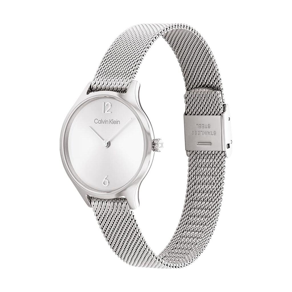 Montre Calvin Klein Timeless 2h Argent - Montres Femme | Histoire d&rsquo;Or