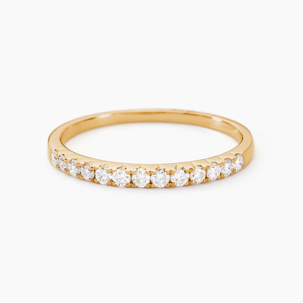 Alliance Pristina Or Jaune Diamant - Bijoux Femme | Histoire d&rsquo;Or