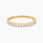 Alliance Pristina Or Jaune Diamant - Bijoux Femme | Histoire d&rsquo;Or