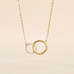 Collier Or Jaune Nesrine Oxydes - Colliers Femme | Histoire d&rsquo;Or